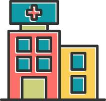 Hospital Vector Icon