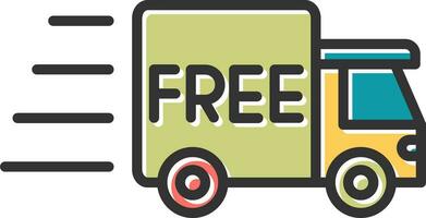 Free Delivery Vector Icon