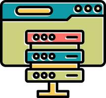 Hosting Vector Icon