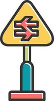 Traffic Sign Vector Icon