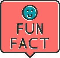 Fun Fact Vector Icon