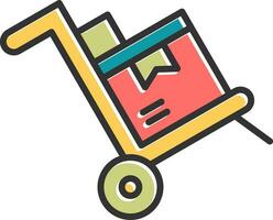 Delivery Cart Vector Icon