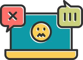 Cyberbullying Vector Icon