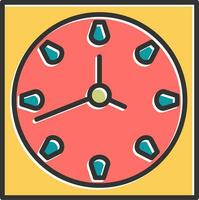 icono de vector de reloj