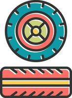 Tires Vector Icon