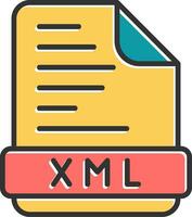 Xml Vector Icon