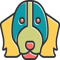 Springer Spaniel Vector Icon