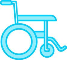 Wheel Chair Vector Icon