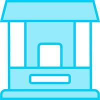 Ticket Window Vector Icon