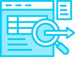 Data Query Vector Icon