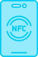 nfc vector icono