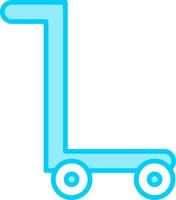 Trolley Vector Icon