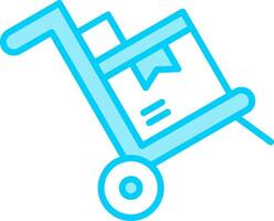 Delivery Cart Vector Icon