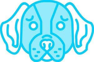 Basset Hound Vector Icon