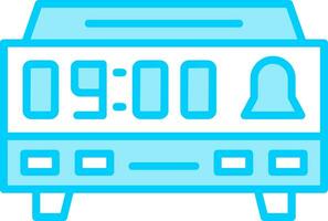 Digital Clock Vector Icon