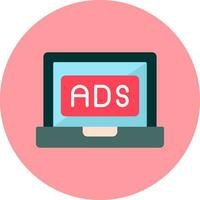 Ads Vector Icon