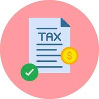 Taxes Vector Icon