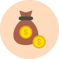 Money Bag Vector Icon