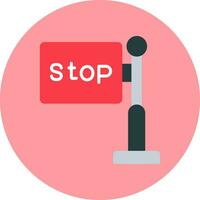 Stop Vector Icon