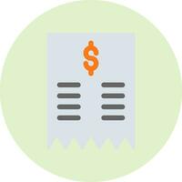 Bill Vector Icon