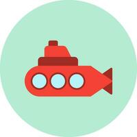 Submarine Vector Icon