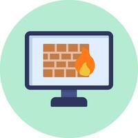 Firewall Vector Icon