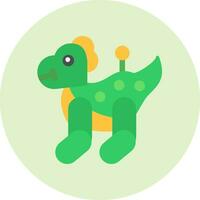 icono de vector de dinosaurio