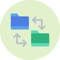 File Sharing Vector Icon