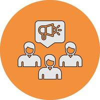 Public Relation Vector Icon