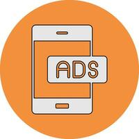 Ads Vector Icon