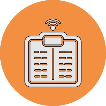 inteligente escala vector icono