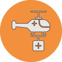 Helicopter Vector Icon