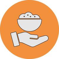 Food Donation Vector Icon