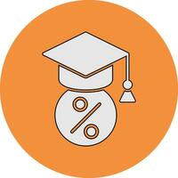 Graduated Vector Icon