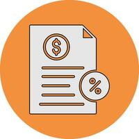 Taxes Vector Icon