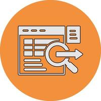 Data Query Vector Icon