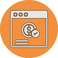 Online Payment Vector Icon