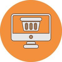 Online Shopping Vector Icon