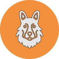 German Shepherd Vector Icon