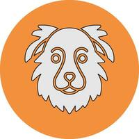 Border Collie Vector Icon