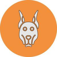 Doberman Vector Icon