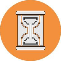 icono de vector de reloj de arena