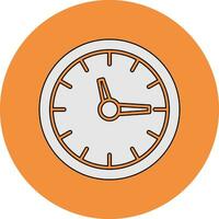 icono de vector de reloj