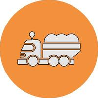 Dump Truck Vector Icon