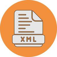 Xml Vector Icon