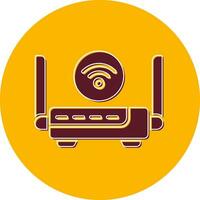 Wifi Router Vector Icon