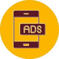 Ads Vector Icon