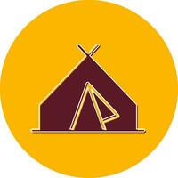 Tent Vector Icon