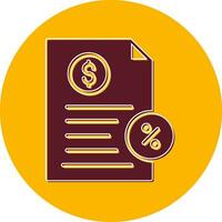 Taxes Vector Icon