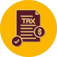 Taxes Vector Icon